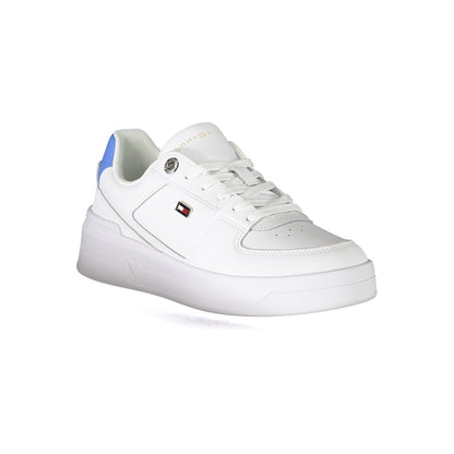 White Leather Women Sneaker