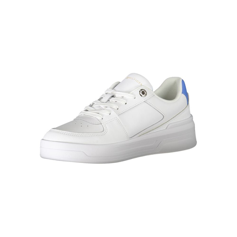 White Leather Women Sneaker