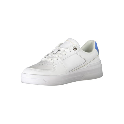 White Leather Women Sneaker