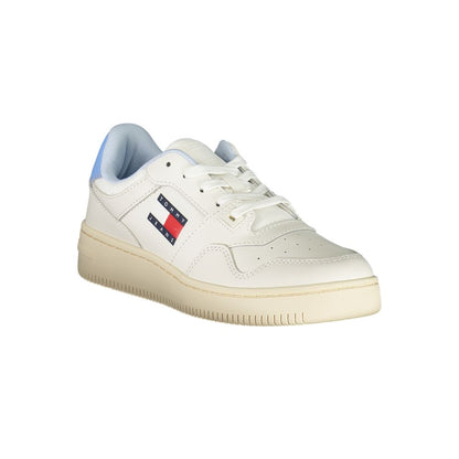 White Leather Women Sneaker