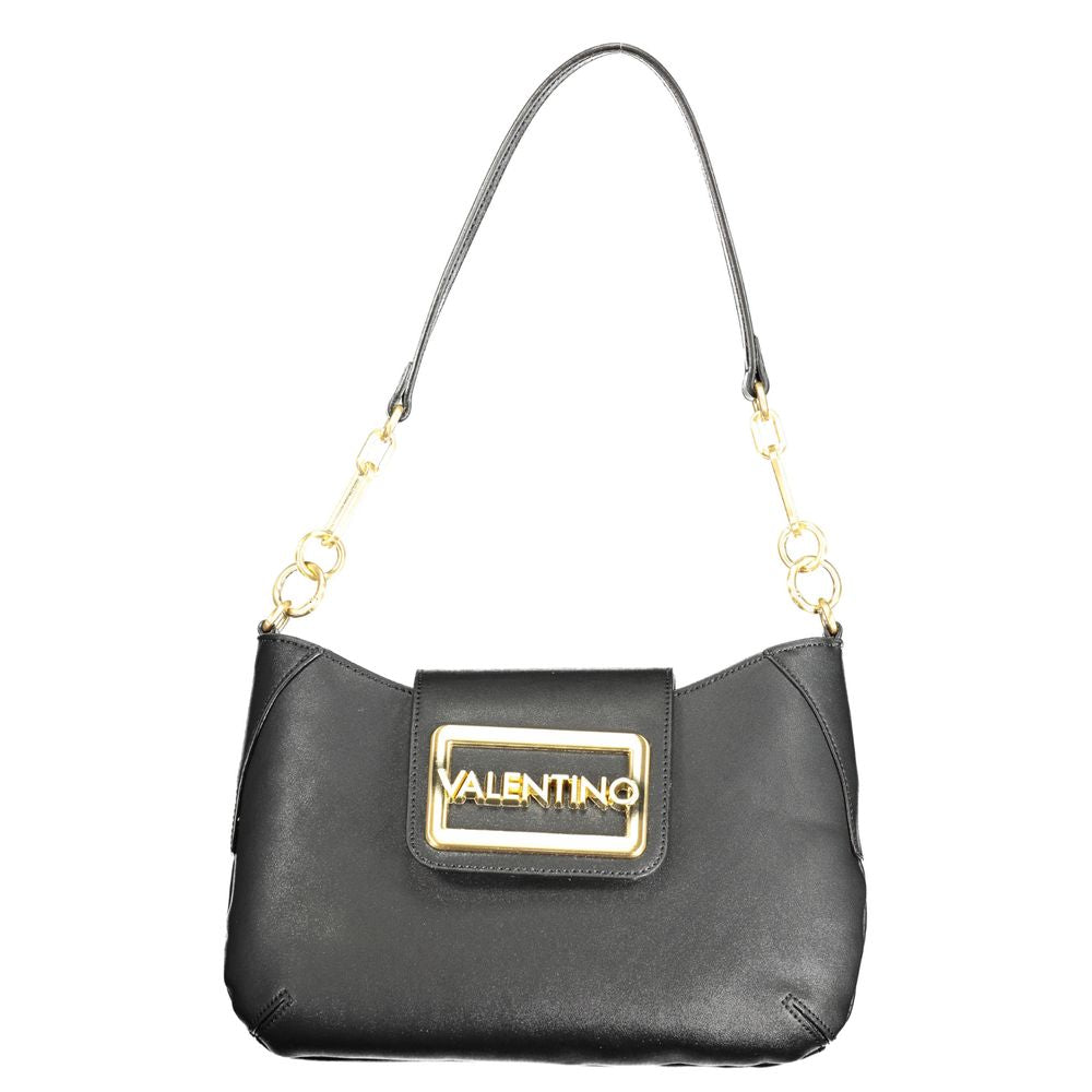 Nero Polyurethane Women Handbag