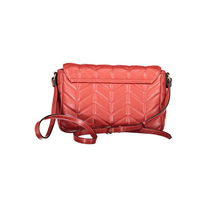 Rosso Polyurethane Women Shoulder Bag