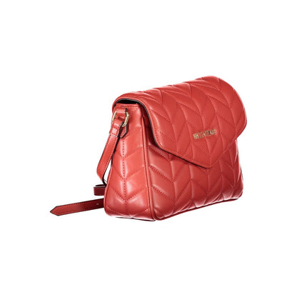 Rosso Polyurethane Women Shoulder Bag
