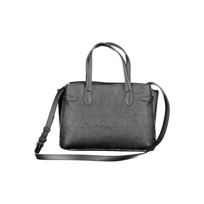 Nero Polyurethane Women Handbag