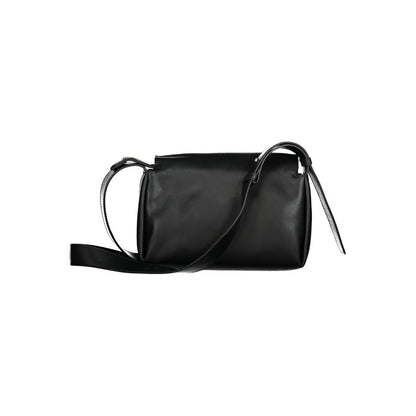 Black Polyester Women Bag