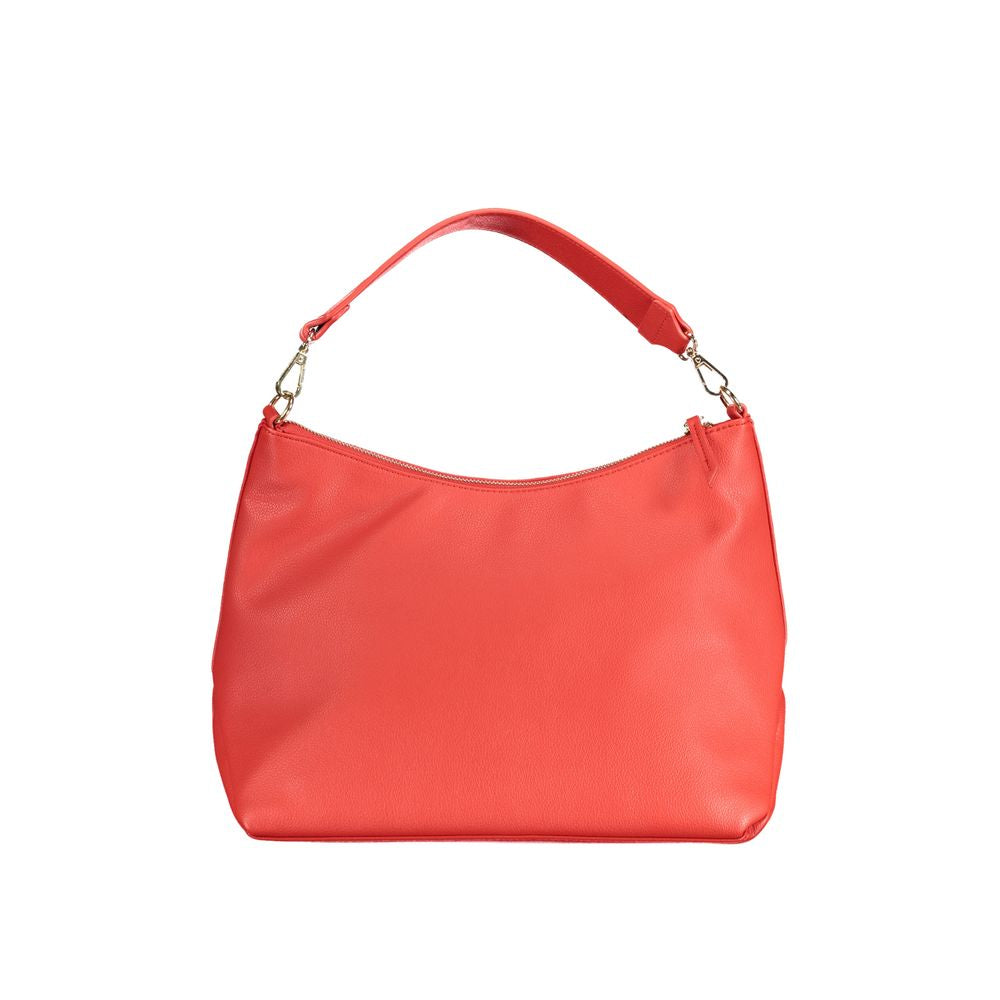 Rosso Poliuretano Woman Handbag
