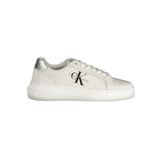 Bianco Polyurethane Women Sneaker