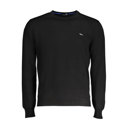 Black Wool Men's Sweater