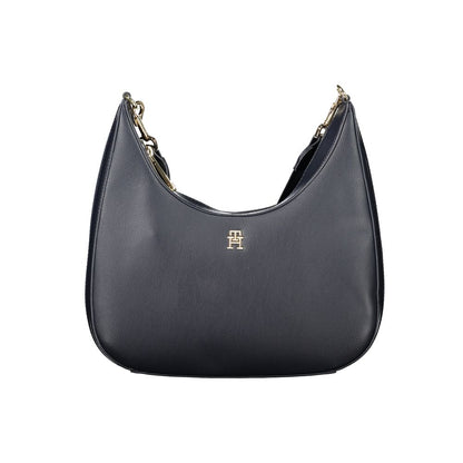 Blu Polyester Women Shoulder Bag