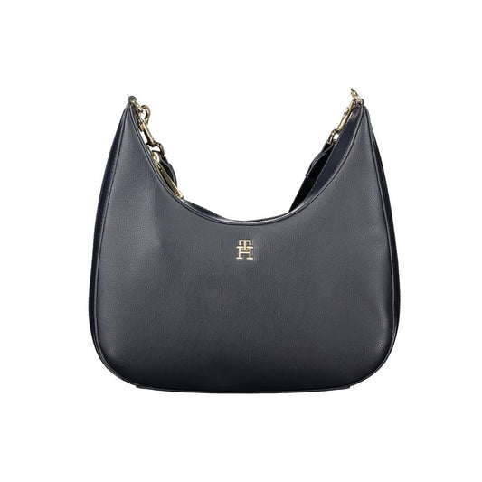 Blu Polyester Women Shoulder Bag