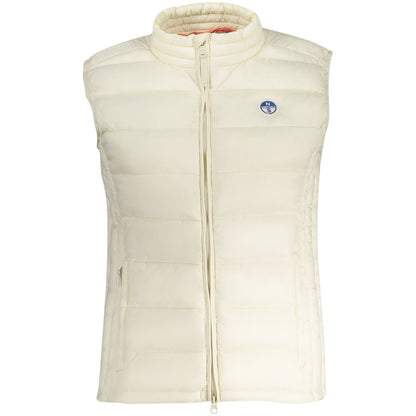 White Polyamide Women Jacket