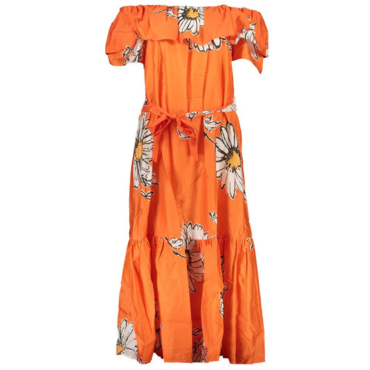 Arancione Cotton Women Dress