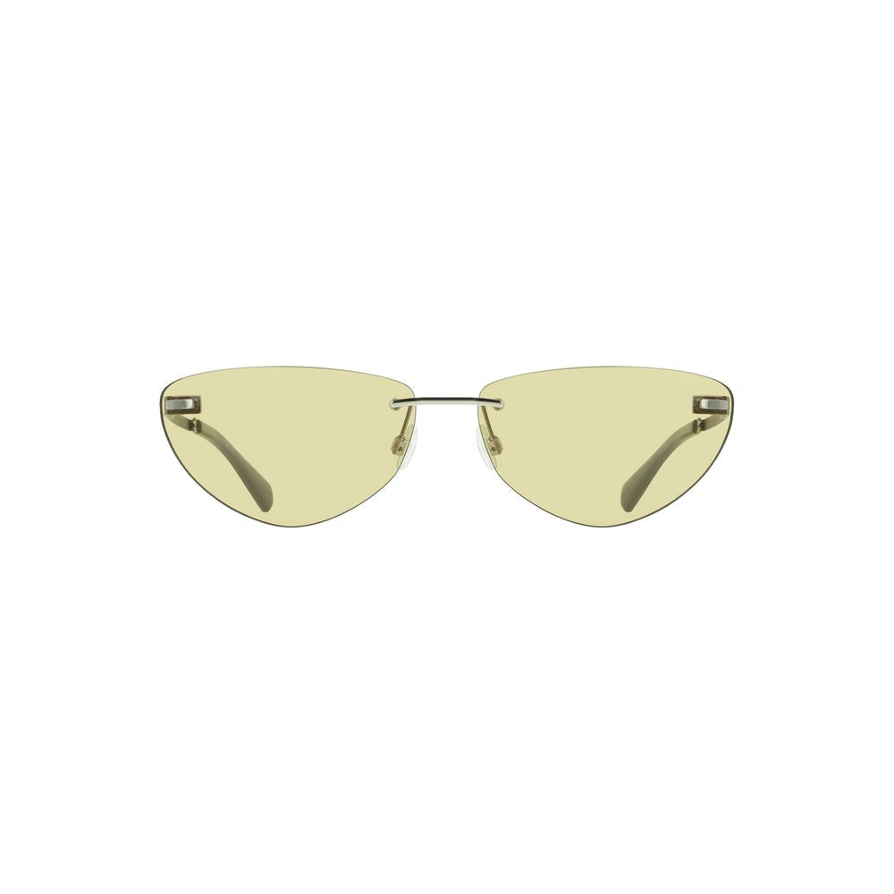 Green Metal Women Sunglass