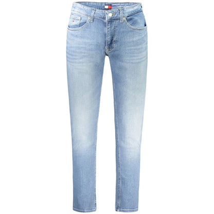 Blue Cotton Men Jeans