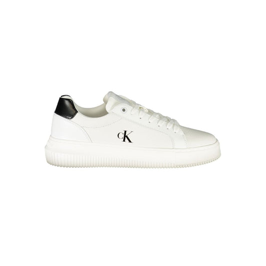 White Leather Women Sneaker