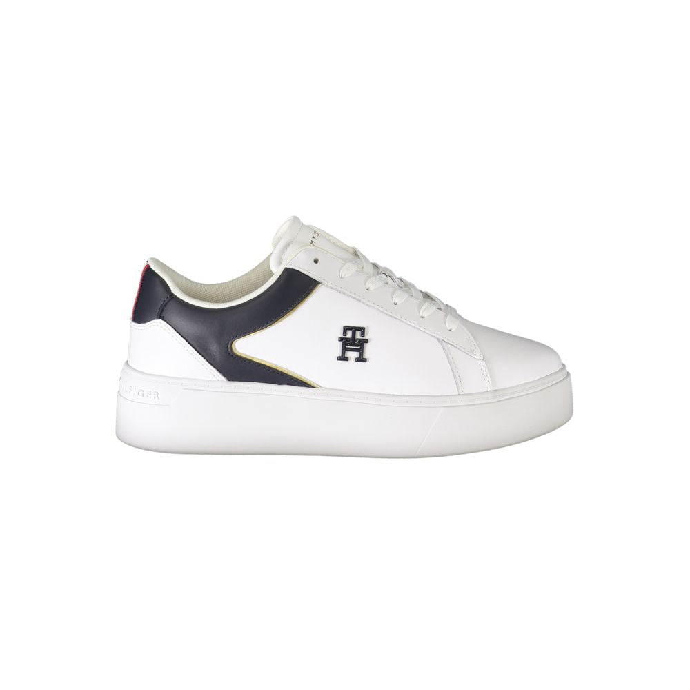 Bianco Poliuretano Donna Sneaker
