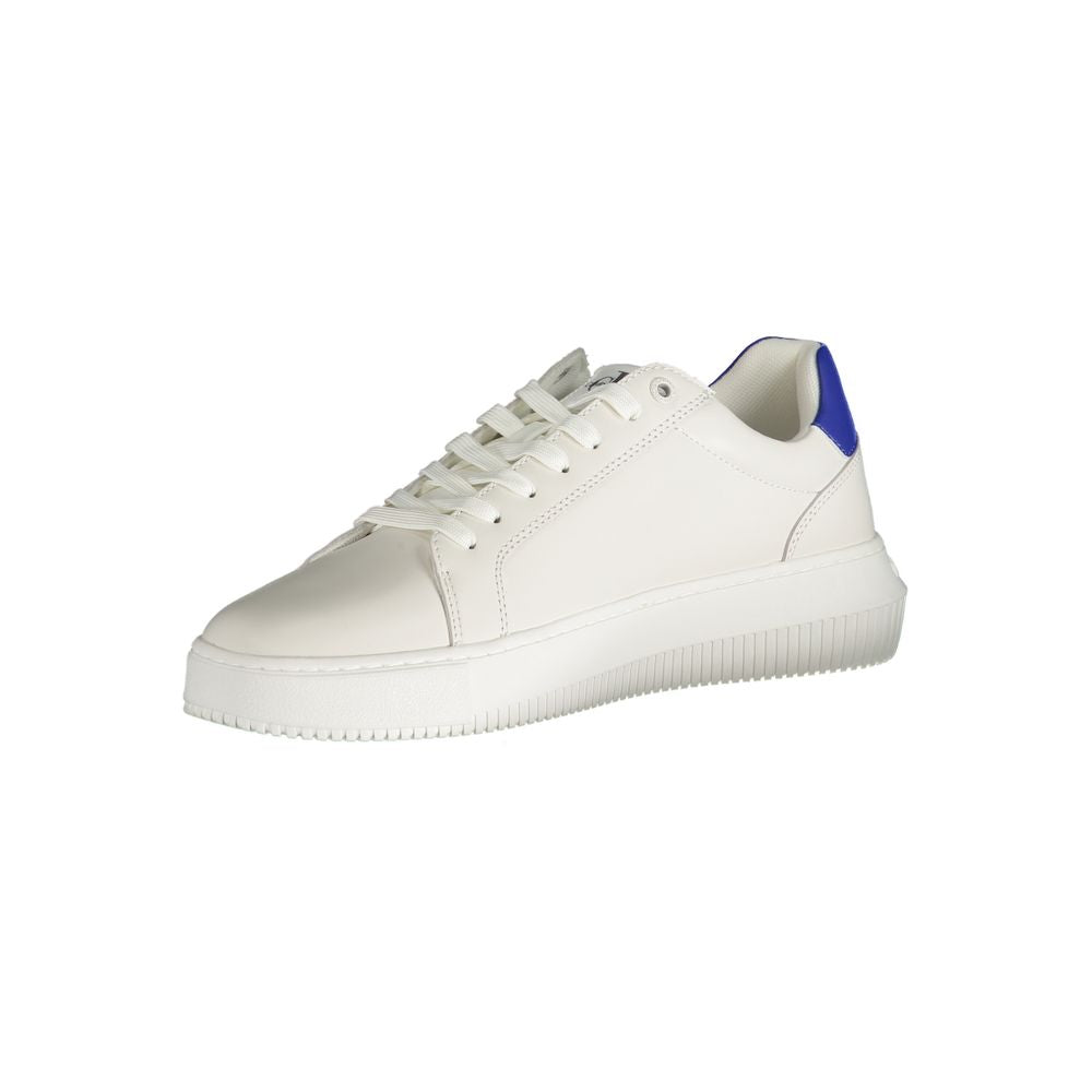 White Leather Men Sneaker