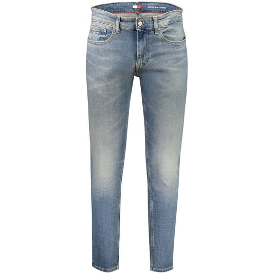 Blue Cotton Men Jeans