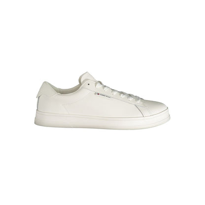 Bianco Poliuretano Uomo Sneaker