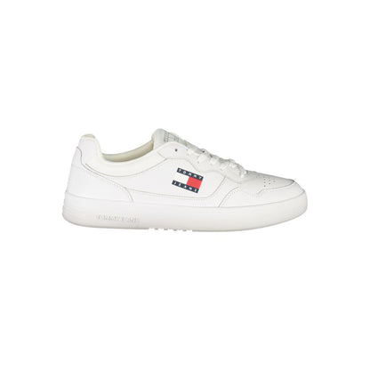White Leather Mens Sneaker