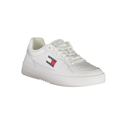 White Leather Mens Sneaker