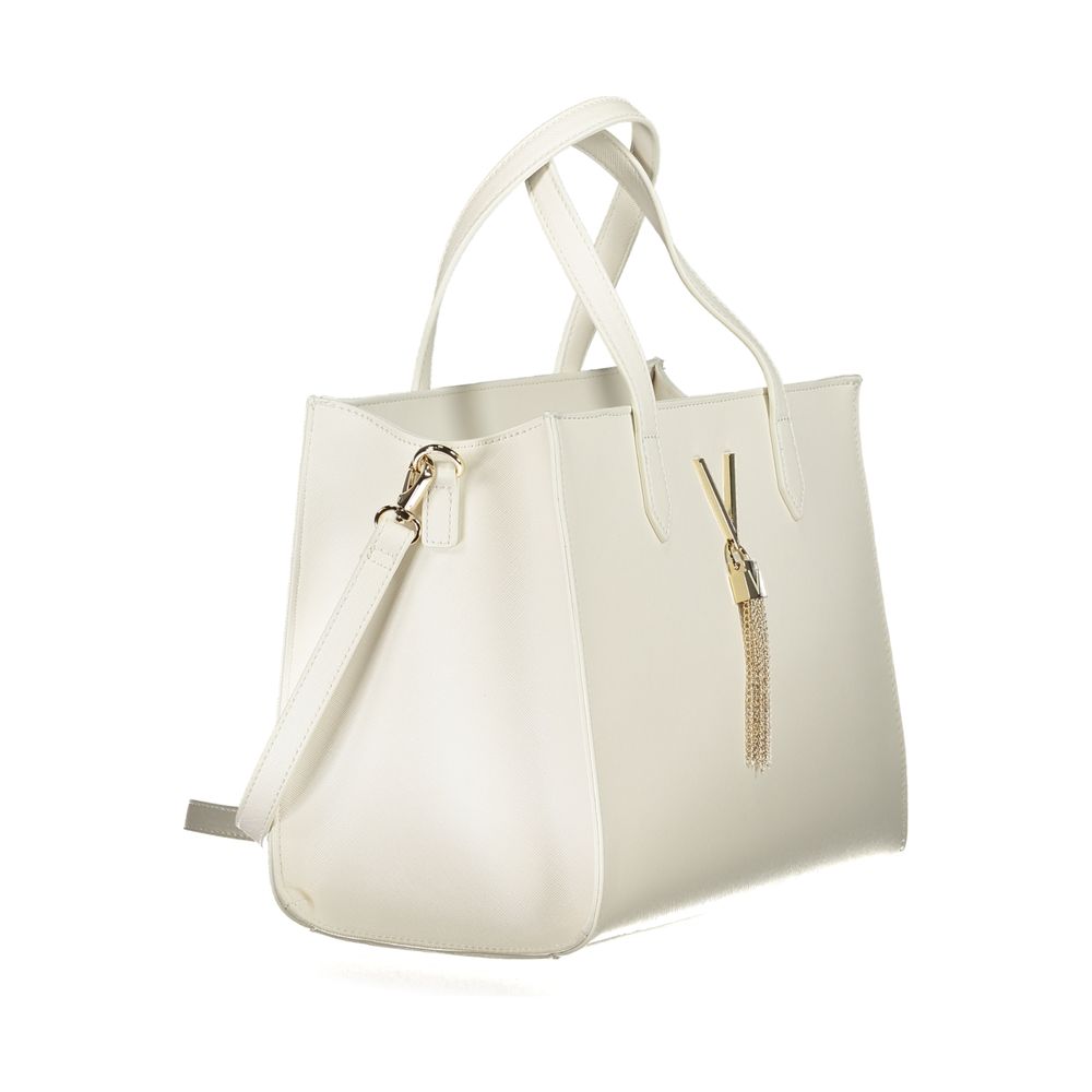 Bianco Poliuretano Women Handbag