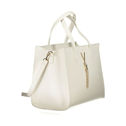 Bianco Poliuretano Women Handbag