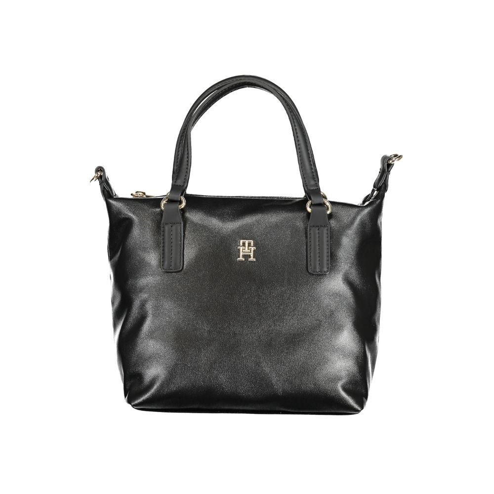 Nero Polyester Women Handbag