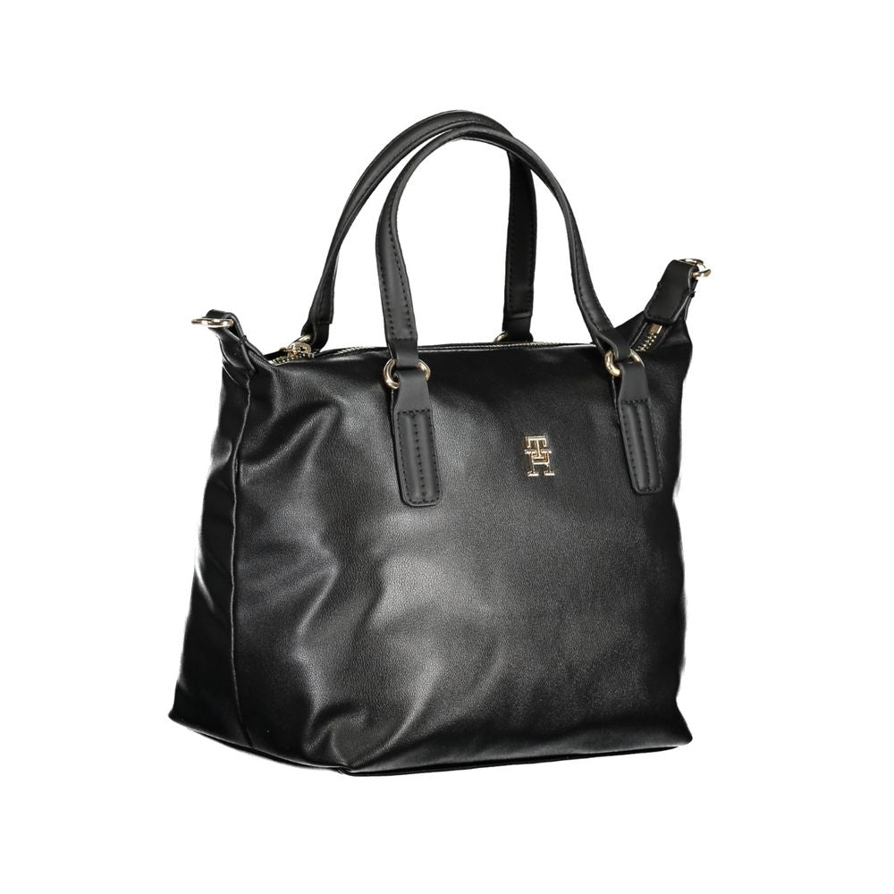 Nero Polyester Women Handbag