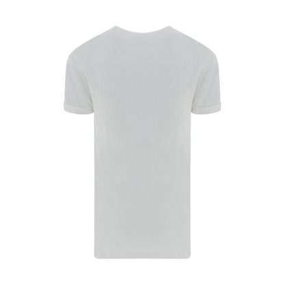 White Linen T-Shirt
