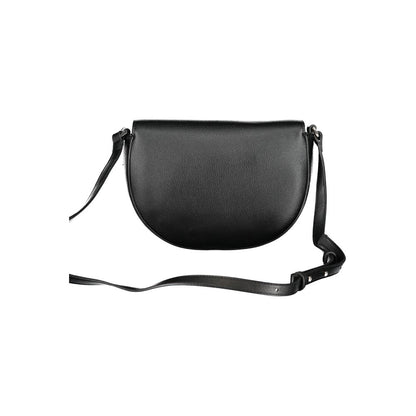 Nero Poliuretano Women Shoulder Bag