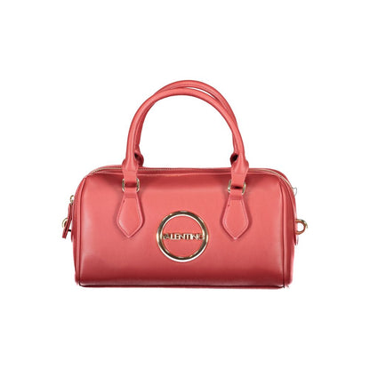 Rosso Polyurethane Women Handbag
