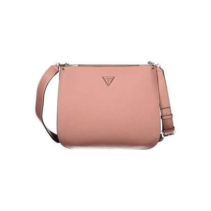 Rosa Poliuretano Women Handbag