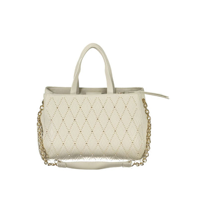 Bianco Poliuretano Women Handbag