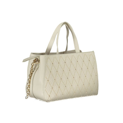 Bianco Poliuretano Women Handbag