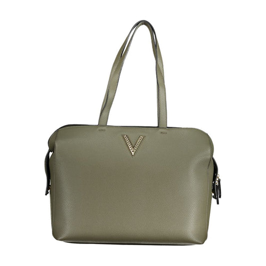 Verde Poliuretano Women Handbag