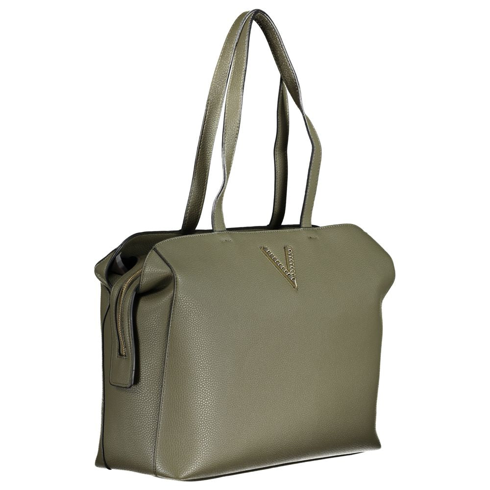 Verde Poliuretano Women Handbag