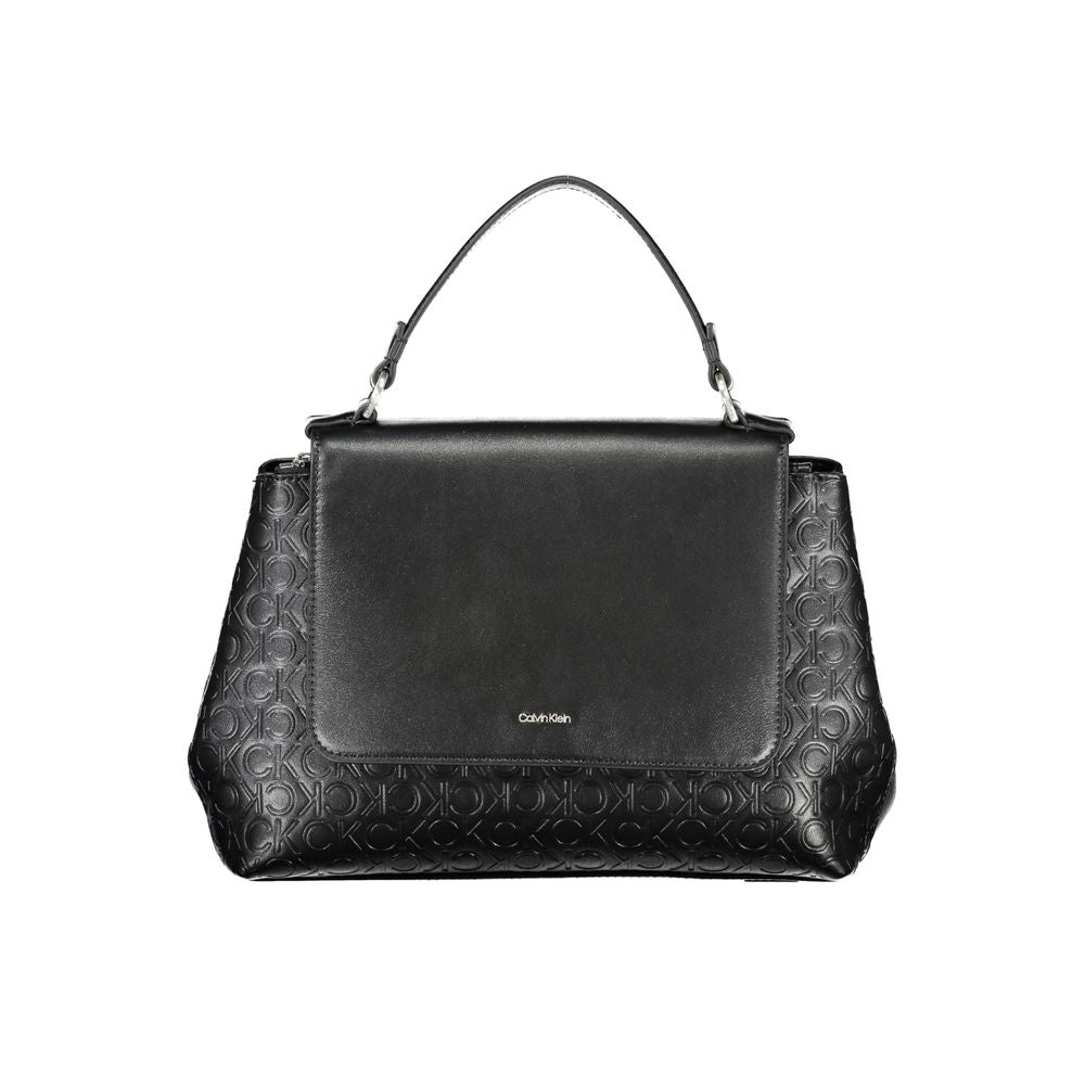 Nero Polyester Woman Handbag