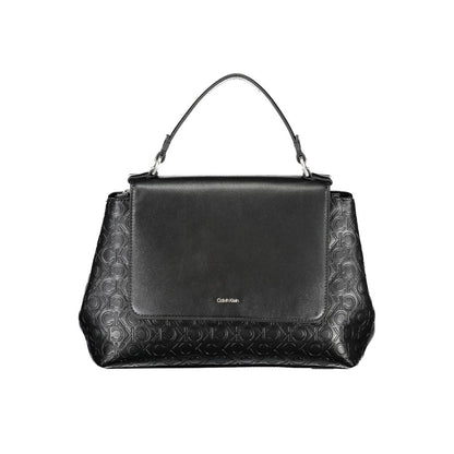 Nero Polyester Woman Handbag