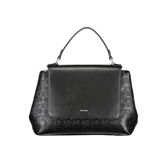 Nero Polyester Woman Handbag