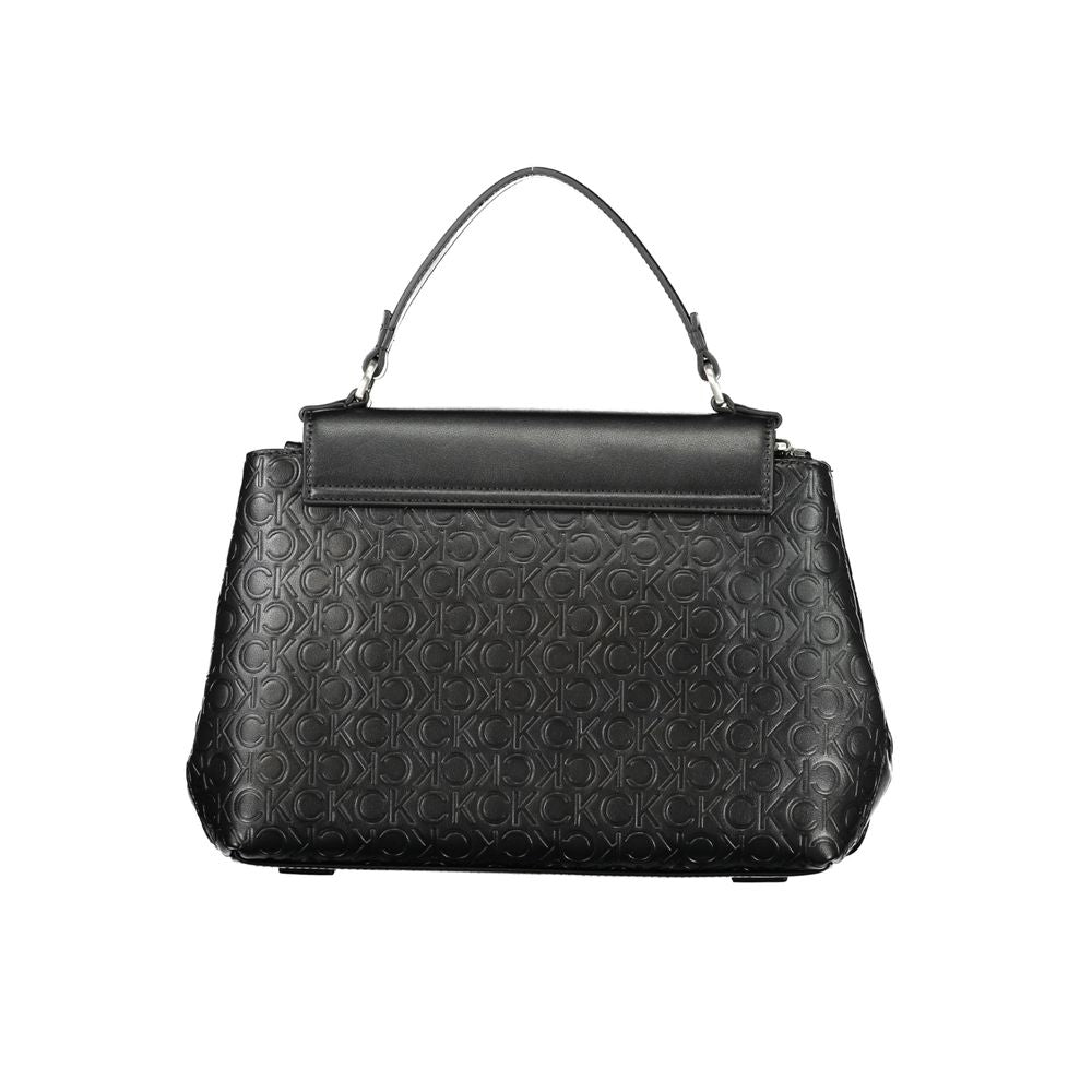 Nero Polyester Woman Handbag