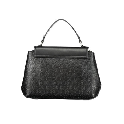 Nero Polyester Woman Handbag