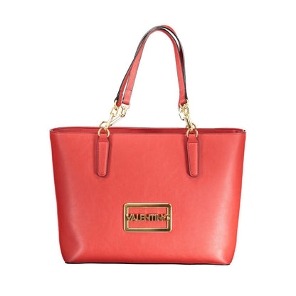 Rosso Poliuretano Women Handbag