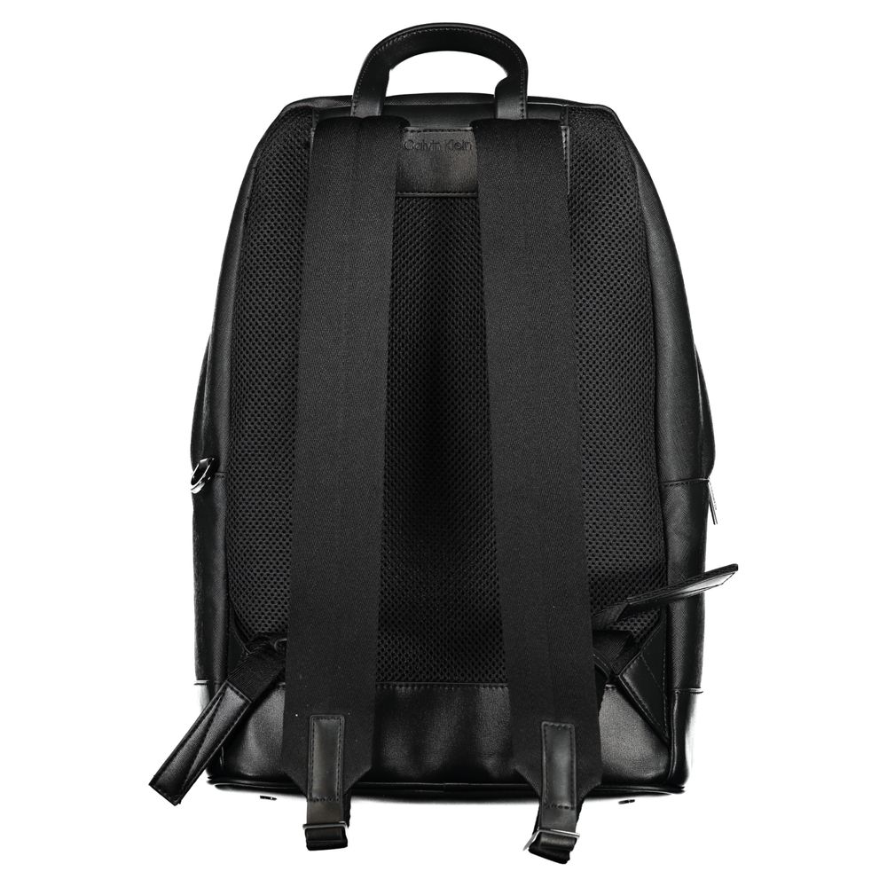 Nero Polyester Men's Backpack