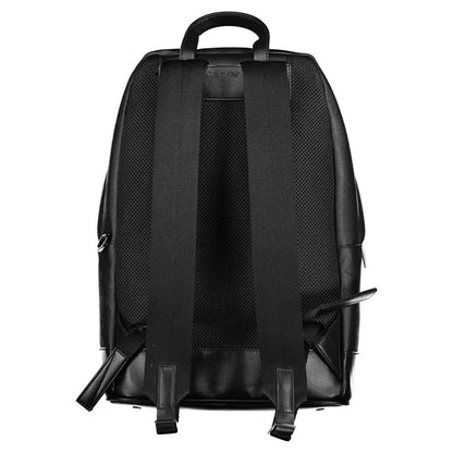 Nero Polyester Men's Backpack