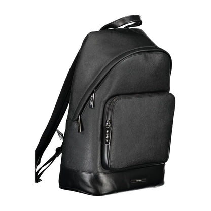 Nero Polyester Men's Backpack