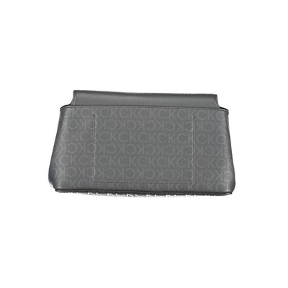 Black Polyester Women's Shoulder Bag