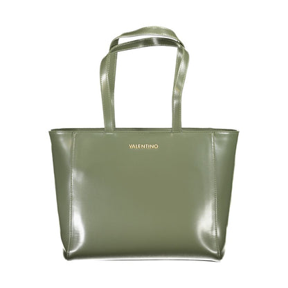 Verde Poliuretano Women Handbag