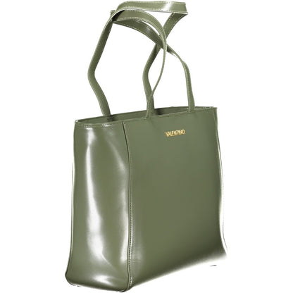 Verde Poliuretano Women Handbag