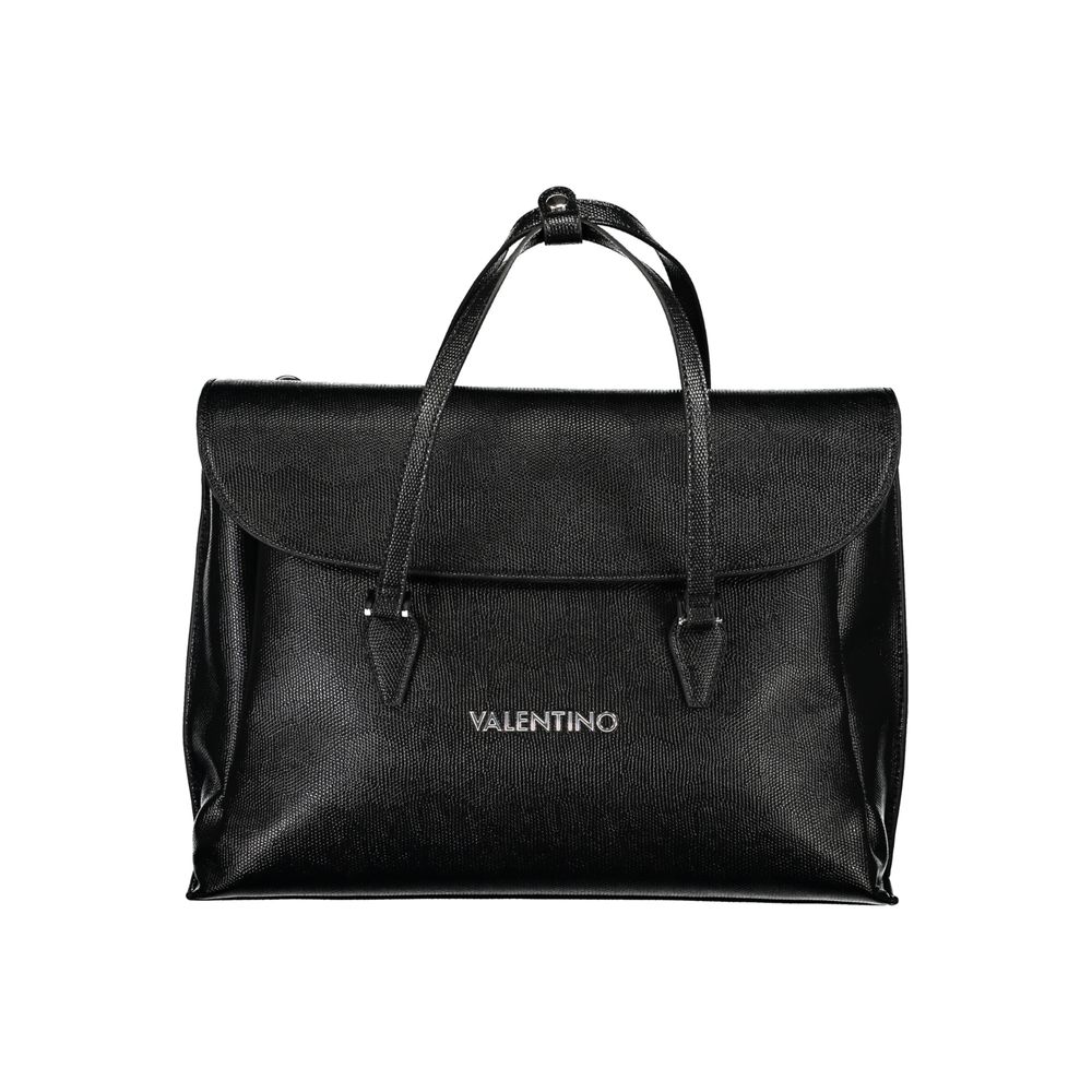 Nero Polyurethane Women Handbag